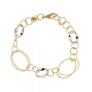 White and yellow gold 18k...