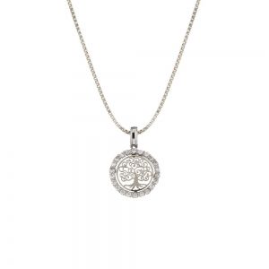 Collier en Or blanc 18 Kt...