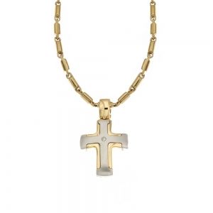 Collier en or jaune 18 Kt...