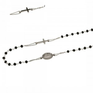 Collar rosario unisex de...