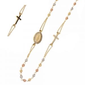 Collana rosario in oro...