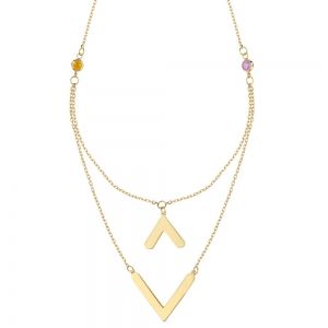 Collier Edem en or jaune 18...