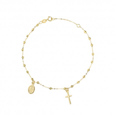 Yellow gold 18k Rosary bracelet