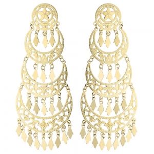 Orecchini in oro giallo 18...