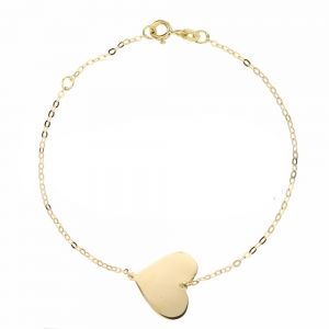 Bracciale con cuore a...