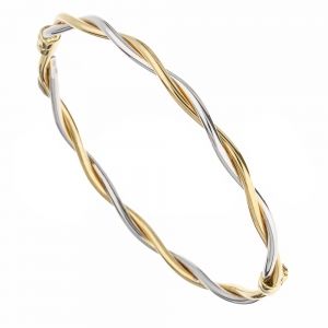 Твърда плетена гривна за...