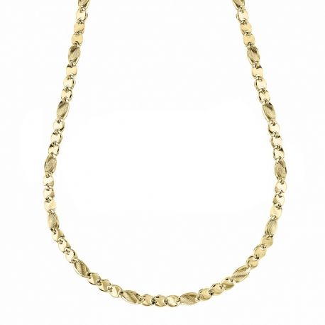 Cadena para hombre en oro amarillo de 18 quilates.