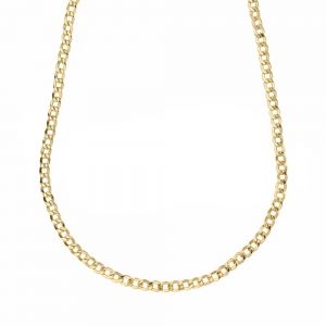 Płaski łańcuszek męski z...