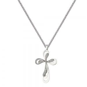 Collier En Or Blanc 18...