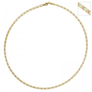Yellow Gold 18k Woven Cable...