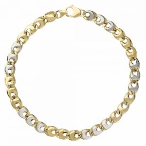 Pulseira masculina em ouro...