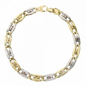 Pulseira masculina em ouro...