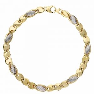Pulseira masculina em ouro...