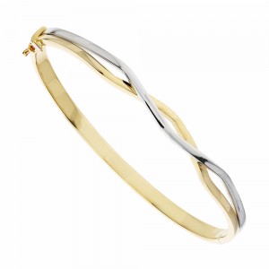 White and Yellow Gold 18 Kt...