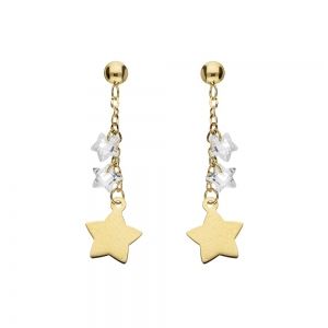 Boucles d'oreilles en or...