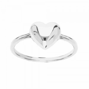 Женски прстен у облику срца...