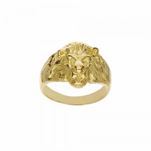 Yellow Gold 18k with Lion...