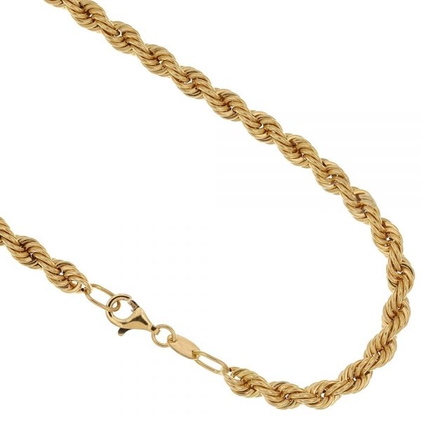 NKlaus Catena Cordoncino In Oro Giallo 333 Massiccio - Lunghezza 70 Cm, Peso 5,8 G, Larghezza 1,7 Mm, Lucidatura A Specchio, Unisex
