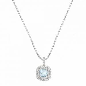 18 K fehérarany nyaklánc...