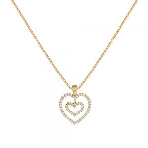 Colar feminino em ouro...
