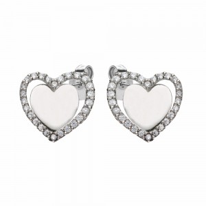 White Gold 18k with Hearts...