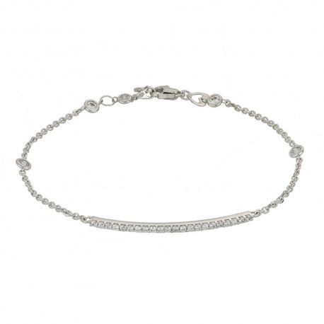 Bracelet tennis en or 18 carats pour femme