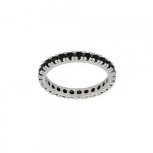White Gold 18k with Black...