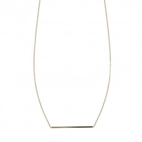 Yellow Gold 18k Shiny Woman Necklace