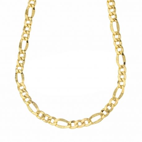 Lapos 3+1 lánc férfiaknak 18 karátos sárga aranyból