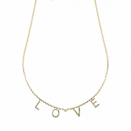 Yellow Gold 18k With Pendants Women Necklace