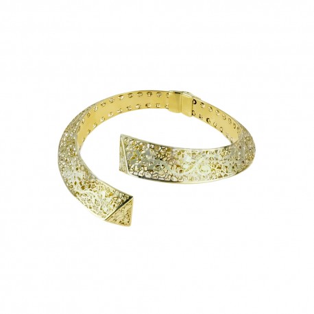 Contrariè modell 18K gult guld armband