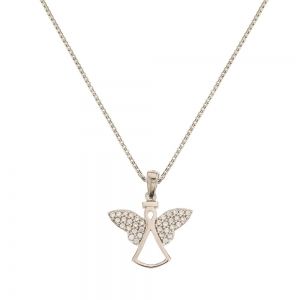 Collier en or blanc 18 Kt...