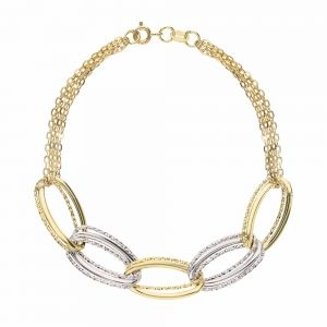 Yellow and White Gold 18k...