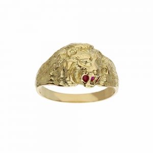 Yellow Gold 18k with Lion...