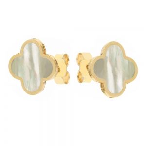 Brincos femininos de trevo...