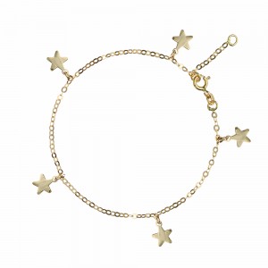 Yellow Gold 18k with Stars...