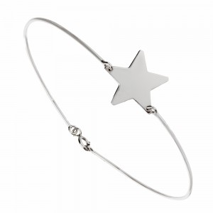 White Gold 18k with Star...