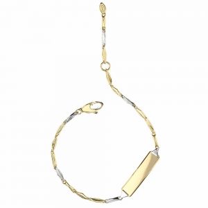 Pulsera en oro amarillo y...