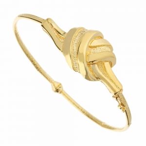 Bracelet rigide en or jaune...