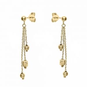 Pendientes colgantes de oro...