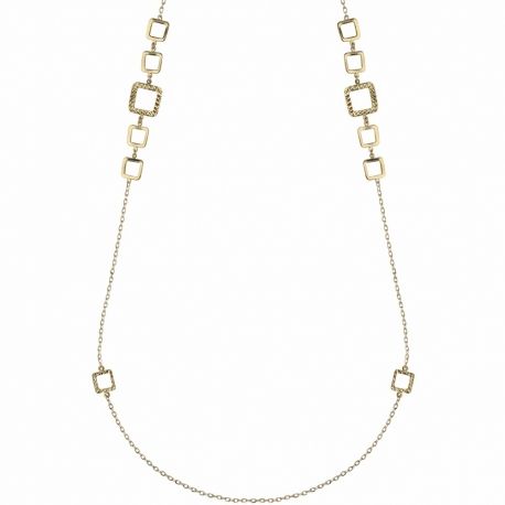 Collana Lunga in Oro Giallo 18 Carati da Donna