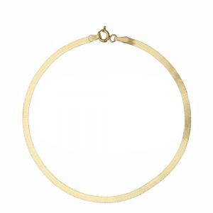 Bracciale Snake Piatto in...