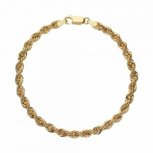 Bracelet corde laser en or...