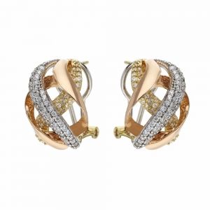 Boucles d'oreilles en or...
