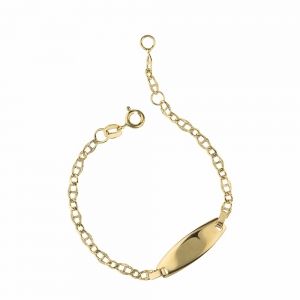 Bracelet en or jaune 18 Kt...