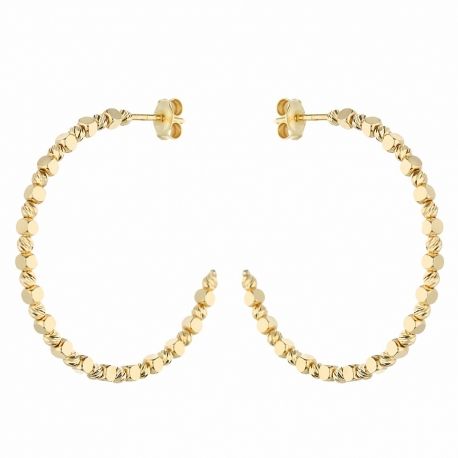 Женске минђуше од 18-каратног жутог злата