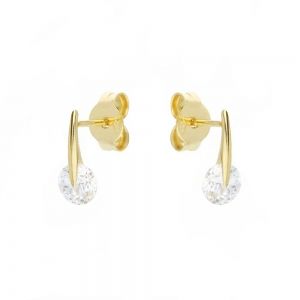 Damskie kolczyki punktowe z...