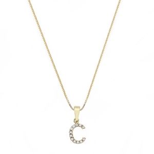 18K geelgouden ketting met...