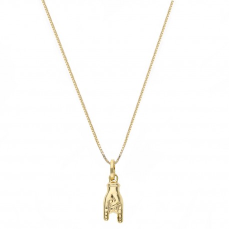Yellow Gold 18k Lucky Charm Necklace