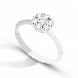 Женское кольцо-пасьянс из...